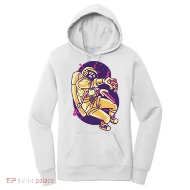 Astronaut Pizza Lover Women's Hoodie