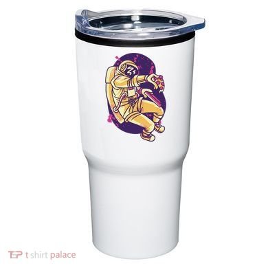 Astronaut Pizza Lover Tumbler
