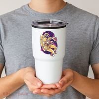 Astronaut Pizza Lover Tumbler thumb 2
