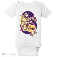 Astronaut Pizza Lover Baby Bodysuit thumb 0