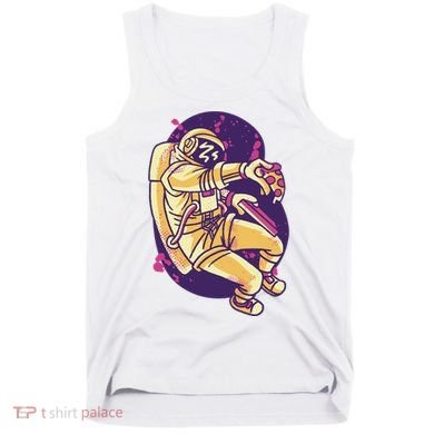 Astronaut Pizza Lover Tank Top