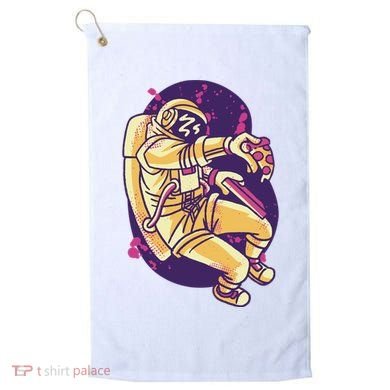 Astronaut Pizza Lover Golf Towel