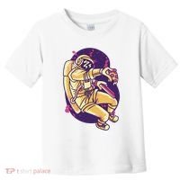 Astronaut Pizza Lover Toddler T-Shirt thumb 0