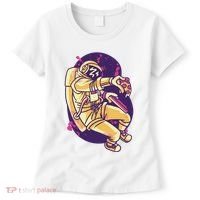 Astronaut Pizza Lover Women's T-Shirt thumb 0