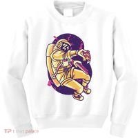 Astronaut Pizza Lover Kids Sweatshirt thumb 0