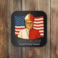 American Pope Leo XIV May 8th 2025 Robert Francis Prevost Coaster thumb 0