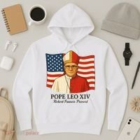 American Pope Leo XIV May 8th 2025 Robert Francis Prevost Hoodie thumb 3