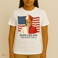 American Pope Leo XIV May 8th 2025 Robert Francis Prevost T-Shirt thumb 4