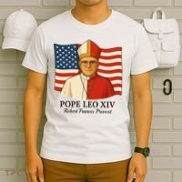 American Pope Leo XIV May 8th 2025 Robert Francis Prevost T-Shirt thumb 6