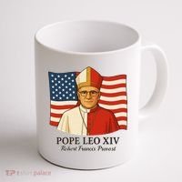American Pope Leo XIV May 8th 2025 Robert Francis Prevost Coffee Mug thumb 1