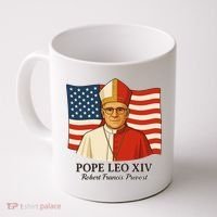American Pope Leo XIV May 8th 2025 Robert Francis Prevost Coffee Mug thumb 0