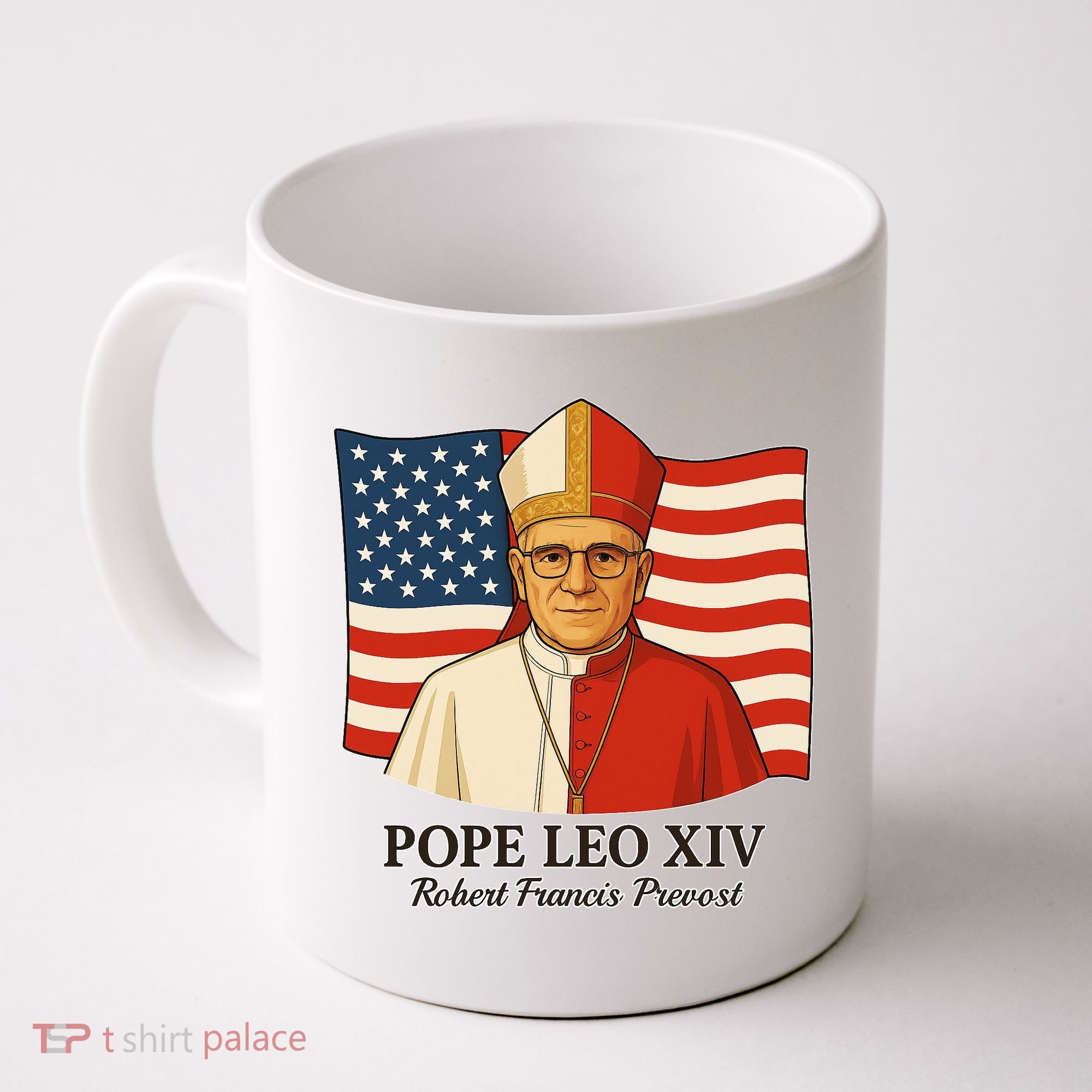 American Pope Leo XIV May 8th 2025 Robert Francis Prevost Coffee Mug