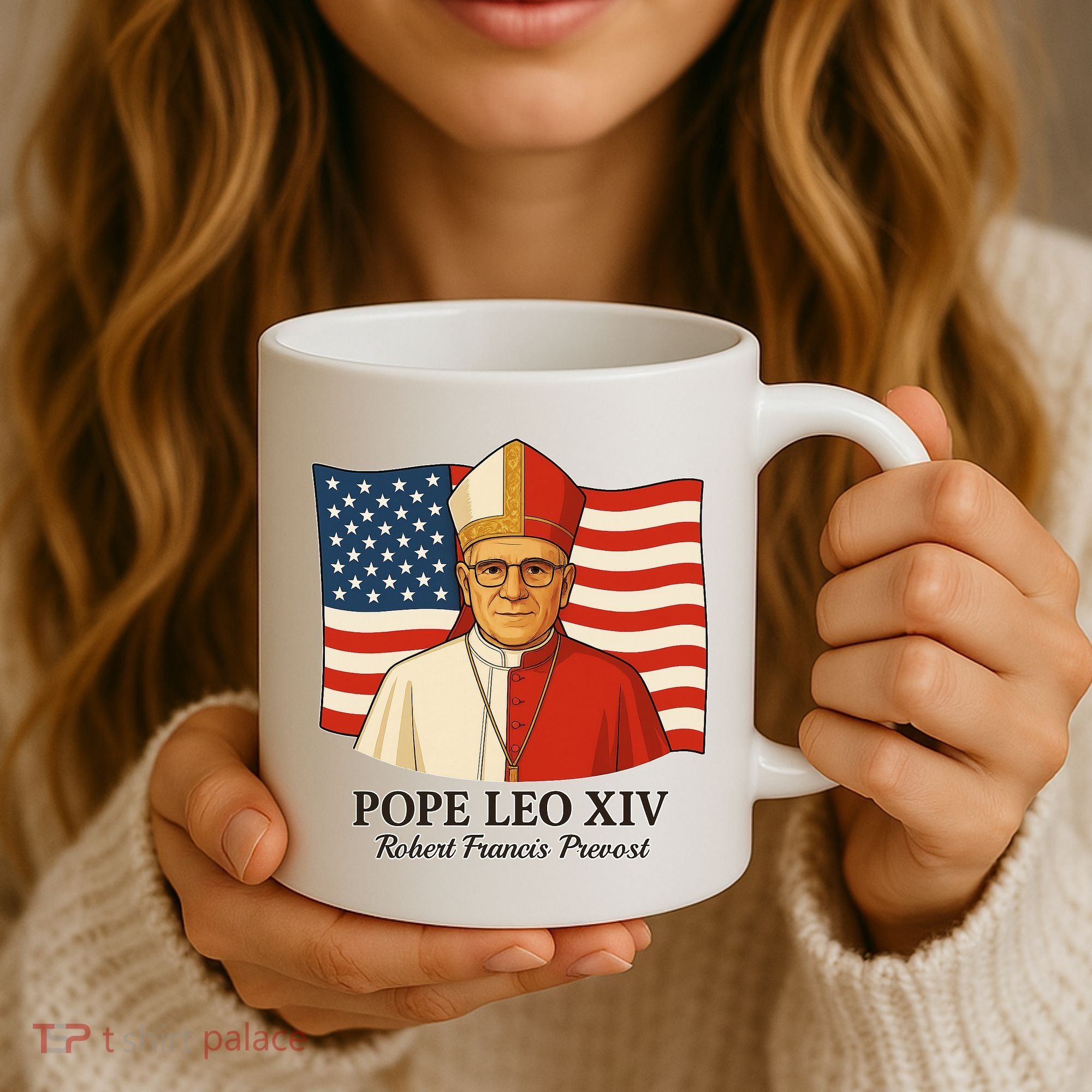 American Pope Leo XIV May 8th 2025 Robert Francis Prevost Coffee Mug