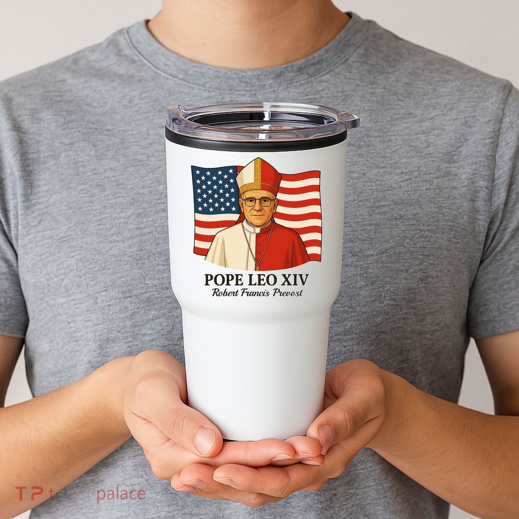 American Pope Leo XIV May 8th 2025 Robert Francis Prevost Tumbler