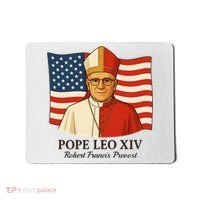 American Pope Leo XIV May 8th 2025 Robert Francis Prevost Mousepad thumb 0