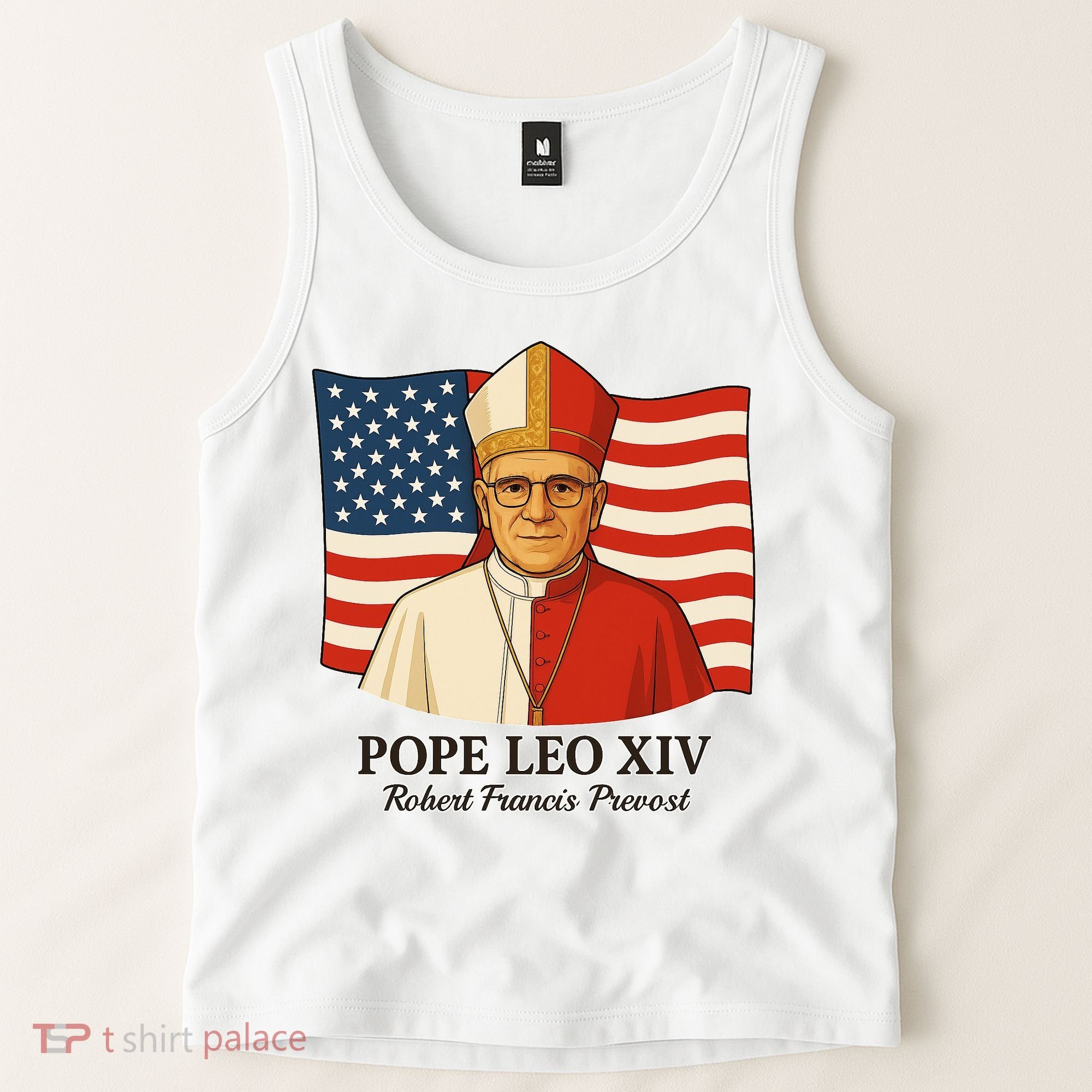American Pope Leo XIV May 8th 2025 Robert Francis Prevost Tank Top
