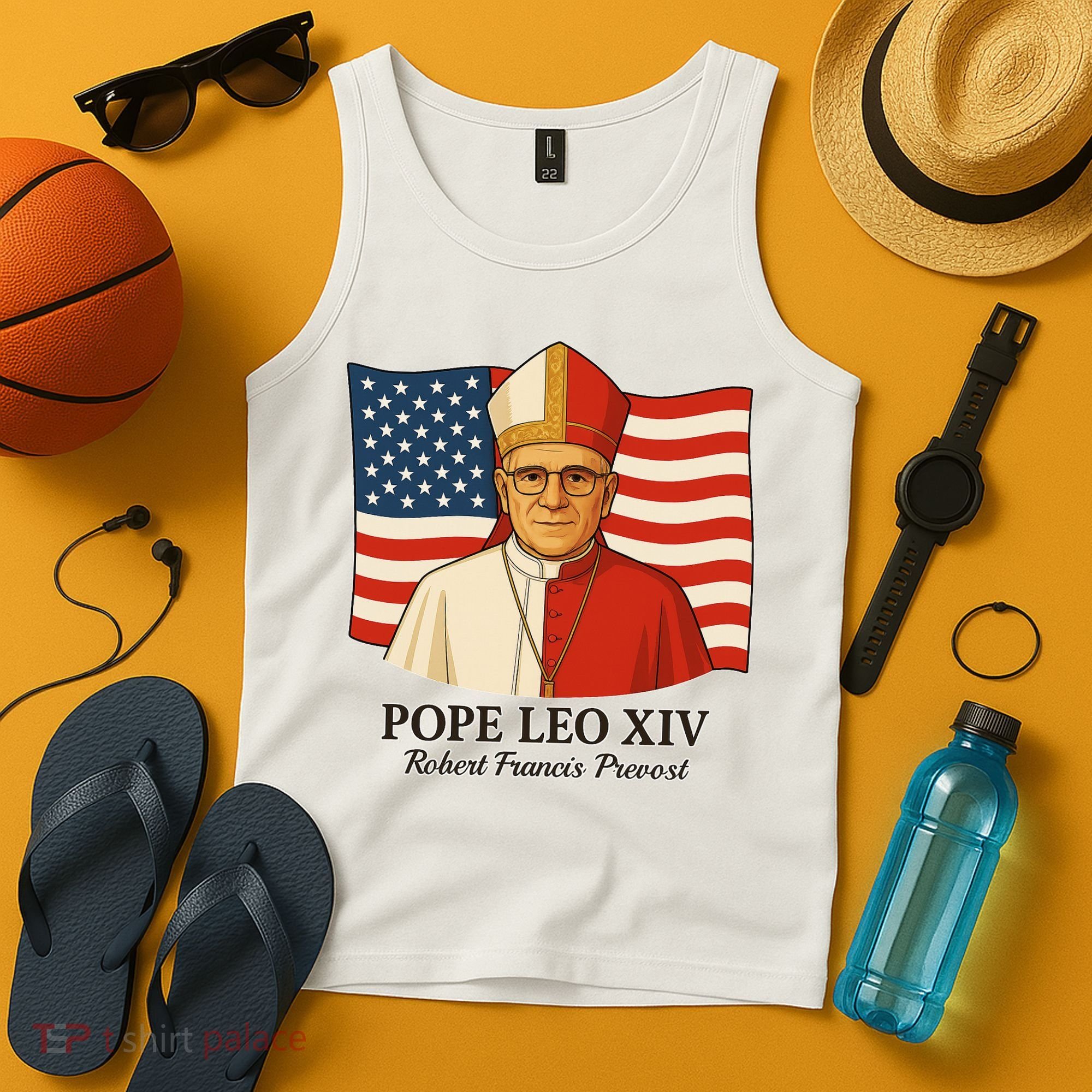 American Pope Leo XIV May 8th 2025 Robert Francis Prevost Tank Top