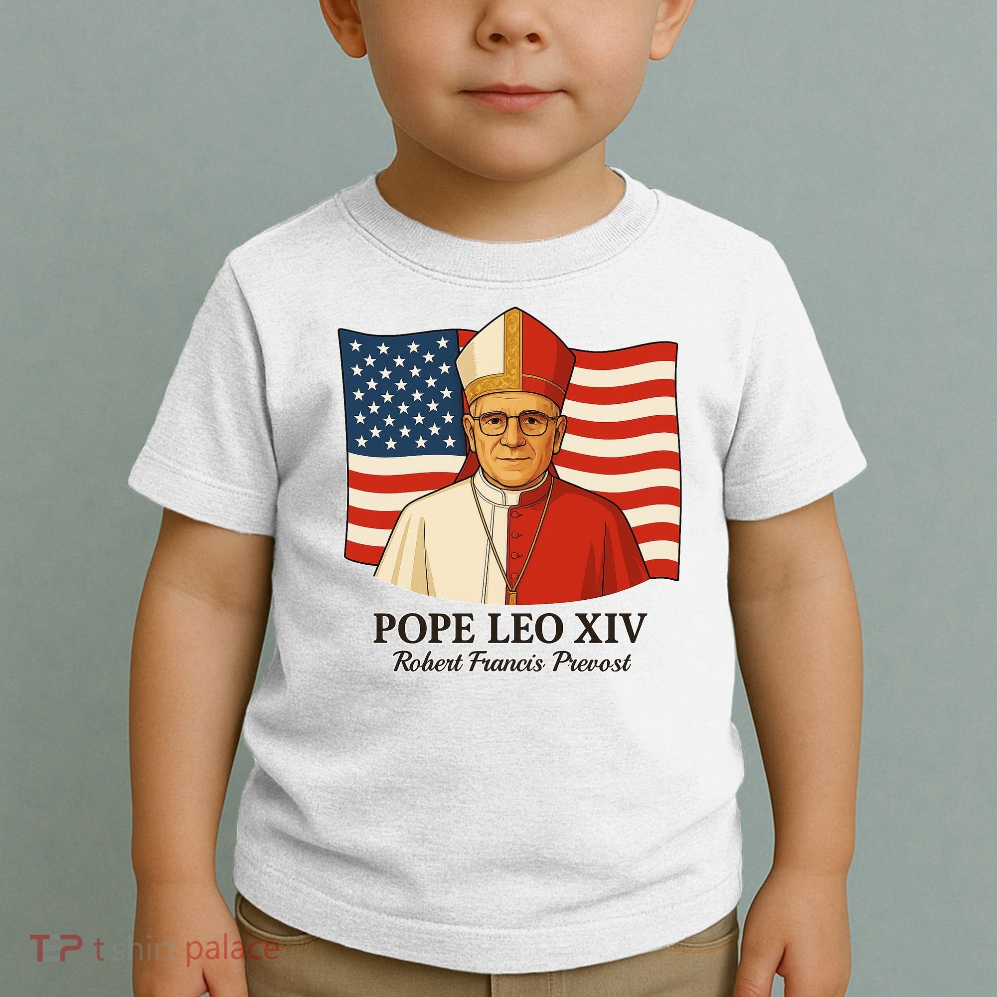 American Pope Leo XIV May 8th 2025 Robert Francis Prevost Toddler T-Shirt