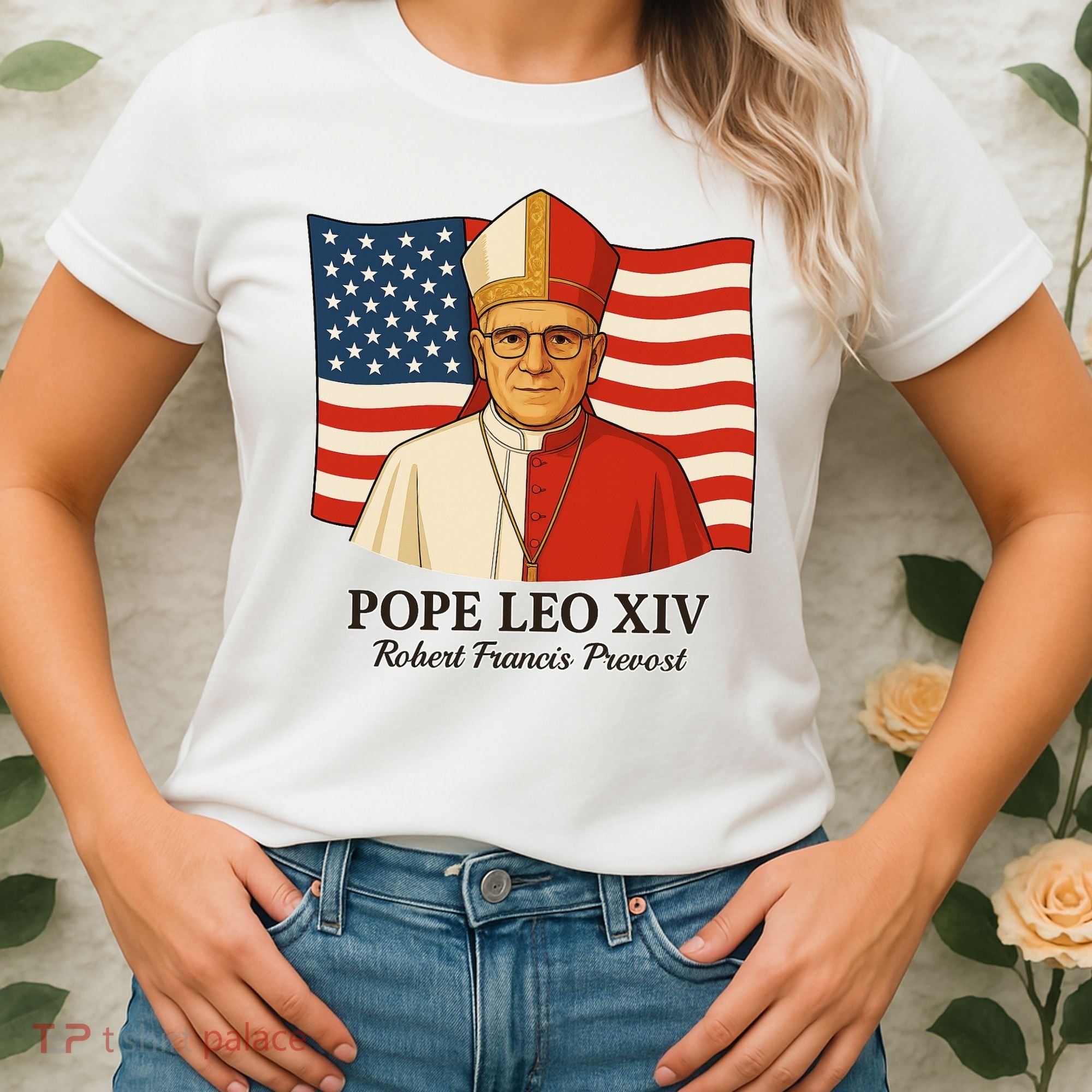 American Pope Leo XIV May 8th 2025 Robert Francis Prevost Women's T-Shirt
