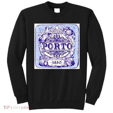 Azulejo Porto Lisbon Azulejos Lisboa Sweatshirt