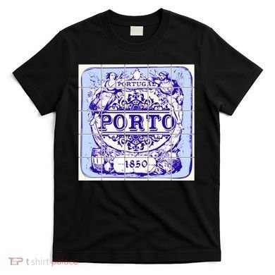 Azulejo Porto Lisbon Azulejos Lisboa T-Shirt