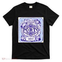 Azulejo Porto Lisbon Azulejos Lisboa T-Shirt thumb 0