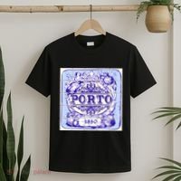 Azulejo Porto Lisbon Azulejos Lisboa T-Shirt thumb 2