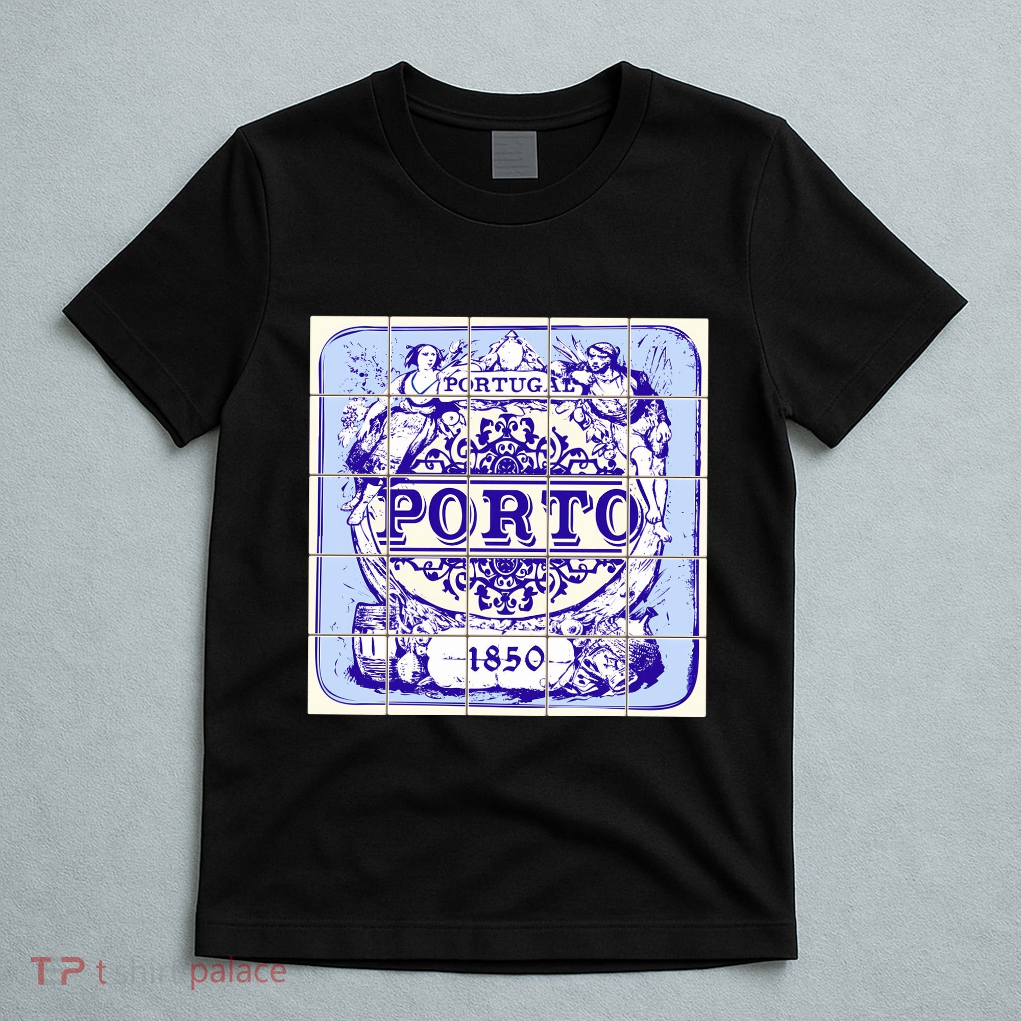 Azulejo Porto Lisbon Azulejos Lisboa T-Shirt