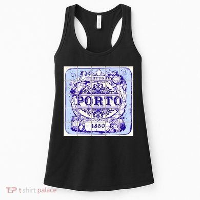 Azulejo Porto Lisbon Azulejos Lisboa Women's Tank Top