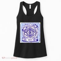 Azulejo Porto Lisbon Azulejos Lisboa Women's Tank Top thumb 0