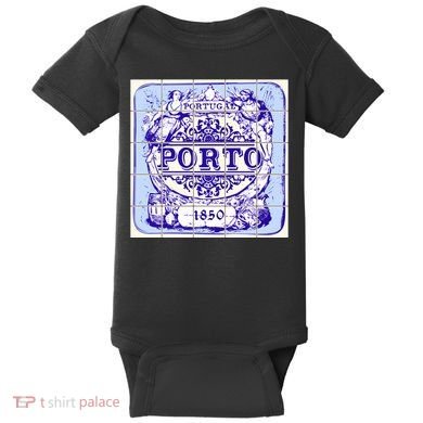 Azulejo Porto Lisbon Azulejos Lisboa Baby Bodysuit