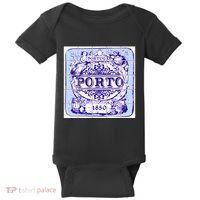 Azulejo Porto Lisbon Azulejos Lisboa Baby Bodysuit thumb 0