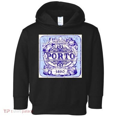 Azulejo Porto Lisbon Azulejos Lisboa Toddler Hoodie