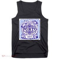 Azulejo Porto Lisbon Azulejos Lisboa Tank Top thumb 0
