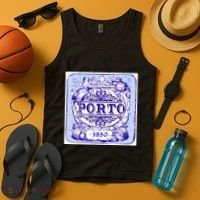 Azulejo Porto Lisbon Azulejos Lisboa Tank Top thumb 4