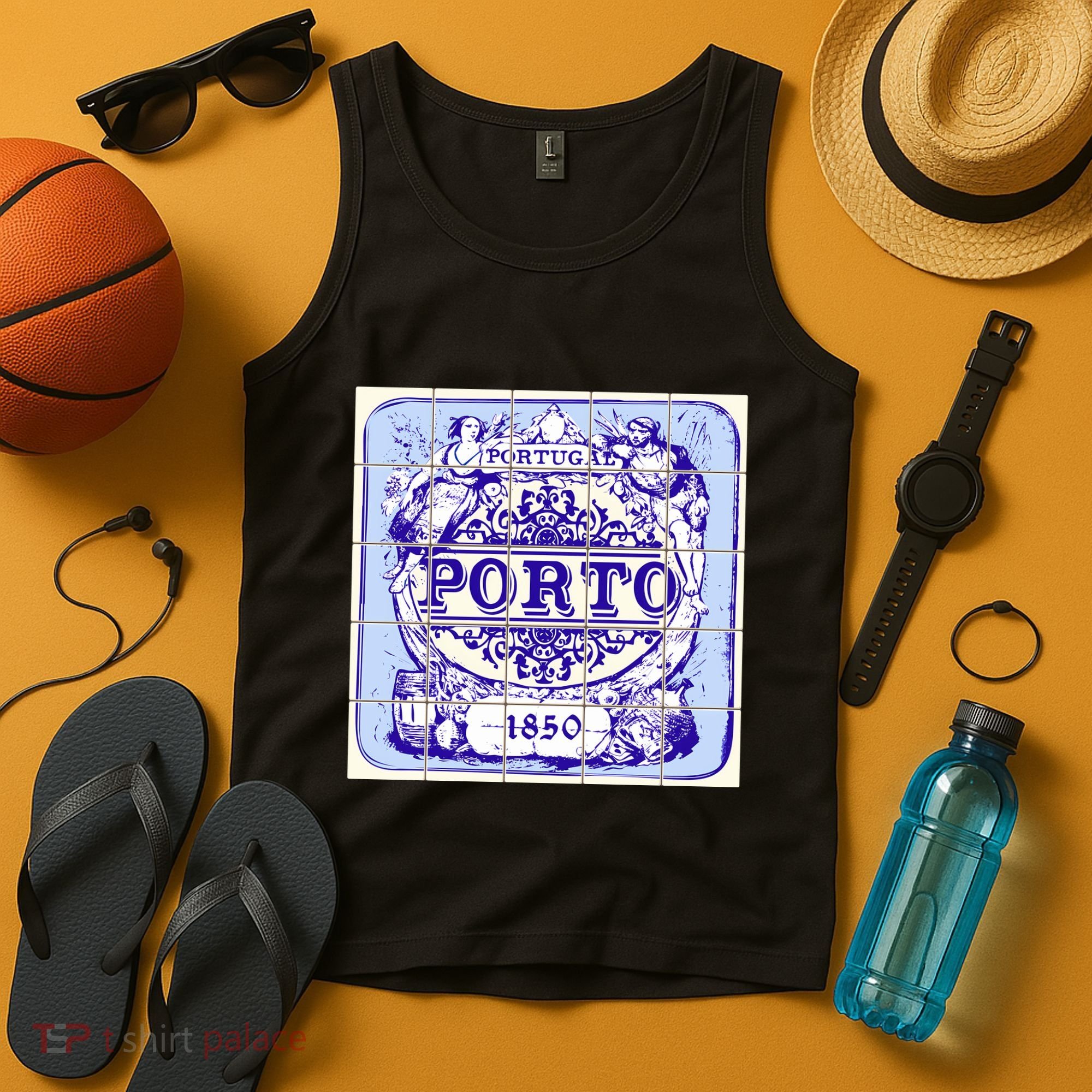 Azulejo Porto Lisbon Azulejos Lisboa Tank Top