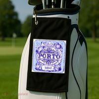Azulejo Porto Lisbon Azulejos Lisboa Golf Towel thumb 2