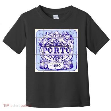Azulejo Porto Lisbon Azulejos Lisboa Toddler T-Shirt