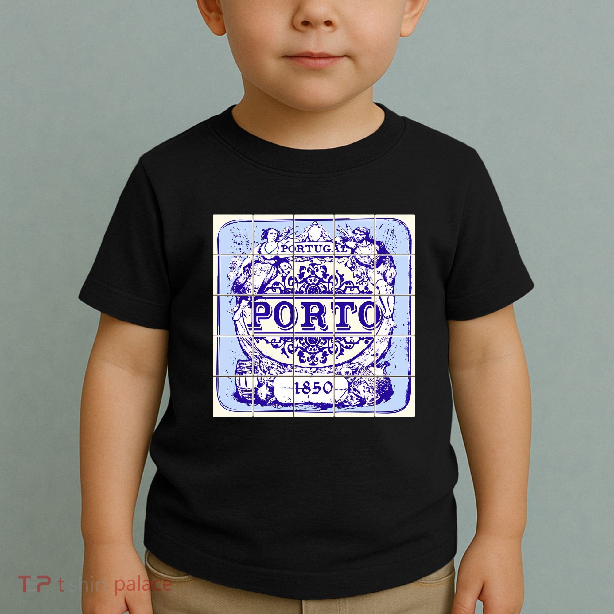 Azulejo Porto Lisbon Azulejos Lisboa Toddler T-Shirt