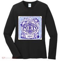 Azulejo Porto Lisbon Azulejos Lisboa Women's Long Sleeve Shirt thumb 0