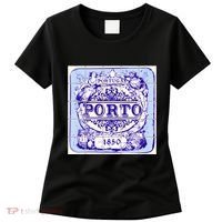 Azulejo Porto Lisbon Azulejos Lisboa Women's T-Shirt thumb 0