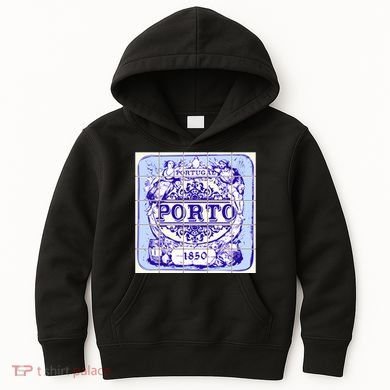 Azulejo Porto Lisbon Azulejos Lisboa Kids Hoodie