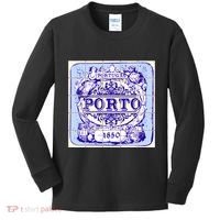 Azulejo Porto Lisbon Azulejos Lisboa Kids Long Sleeve Shirt thumb 0
