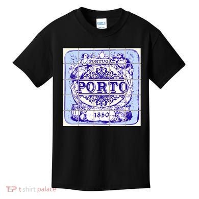 Azulejo Porto Lisbon Azulejos Lisboa Kids T-Shirt