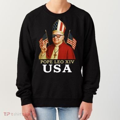 American Pope Leo XIV USA Women's Sweatshirt