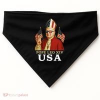 American Pope Leo XIV USA USA-Made Doggie Bandana thumb 0