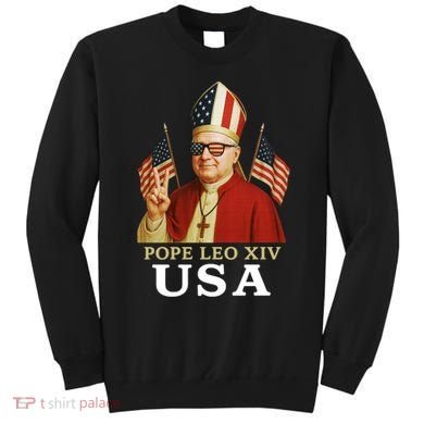 American Pope Leo XIV USA Sweatshirt