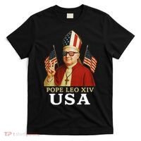 American Pope Leo XIV USA T-Shirt thumb 0