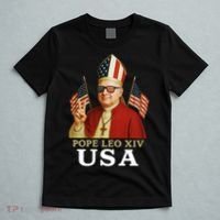 American Pope Leo XIV USA T-Shirt thumb 5