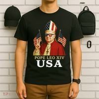 American Pope Leo XIV USA T-Shirt thumb 6